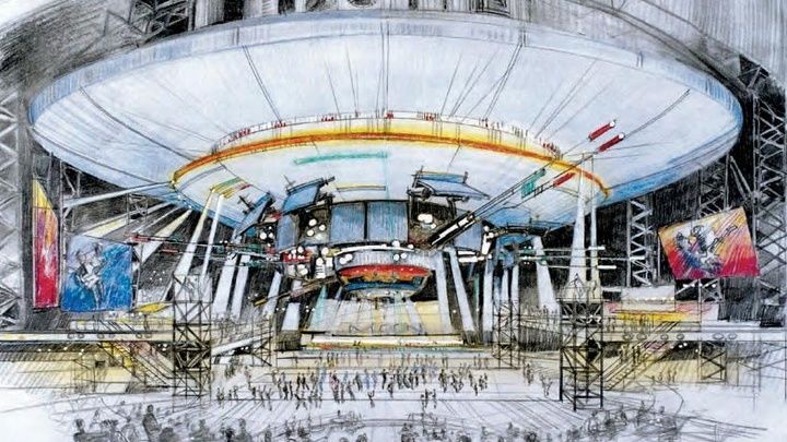 A spaceship-like nightclub is bound to draw visitors from galaxies near and far.