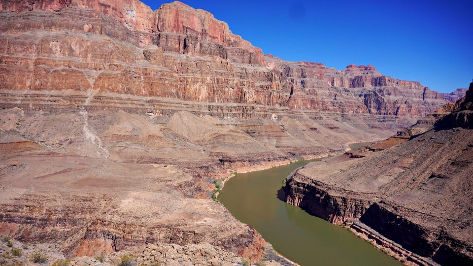 A helicopter ride into the Grand Canyon is by far the best way to see it.