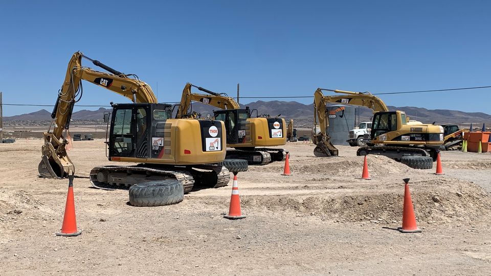 Take charge of full size earthmoving equipment for the ultimate heart-pumping activity.