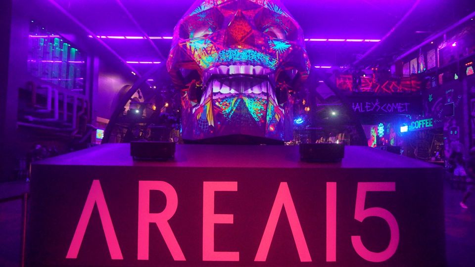 Area15 will leave you scratching your head with amusement and amazement.