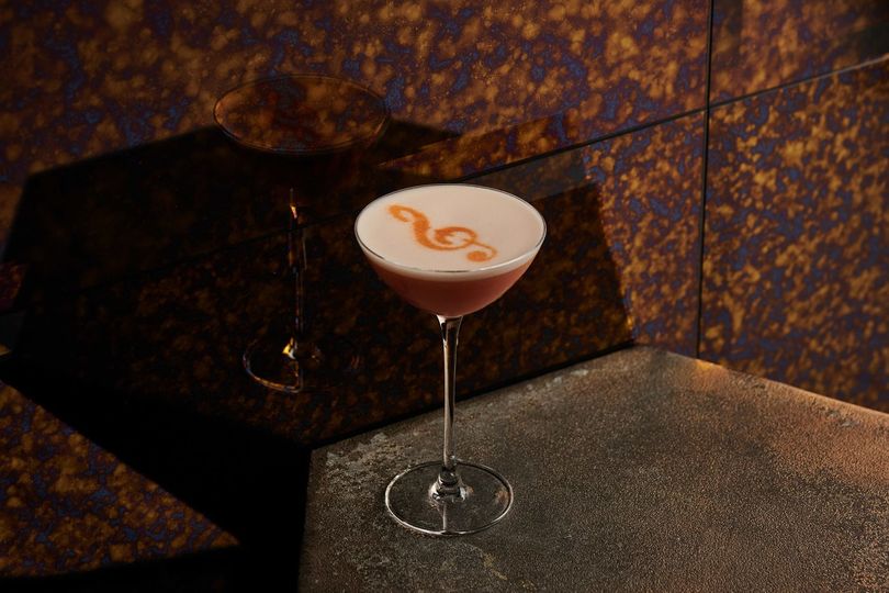 The F-Sharp cocktail at Manhattan.
