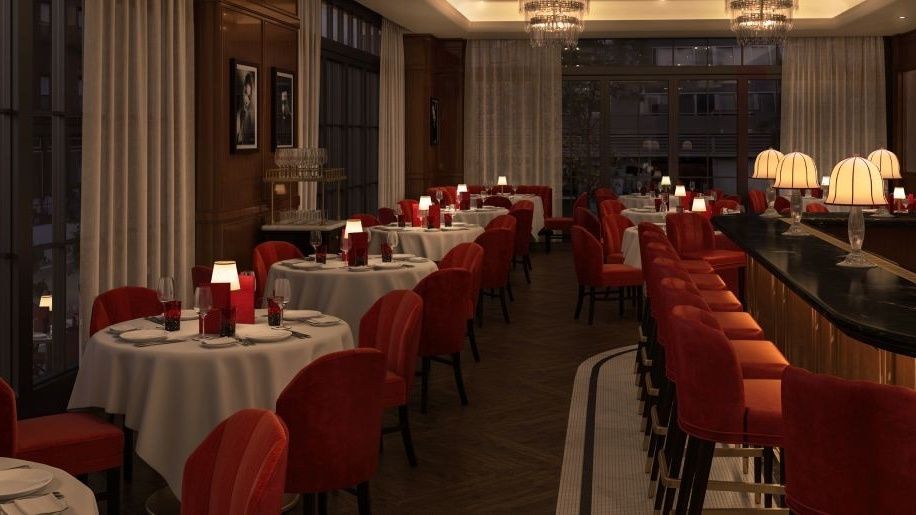 American twists on classic French cuisine awaits at Brasserie Fouquet.