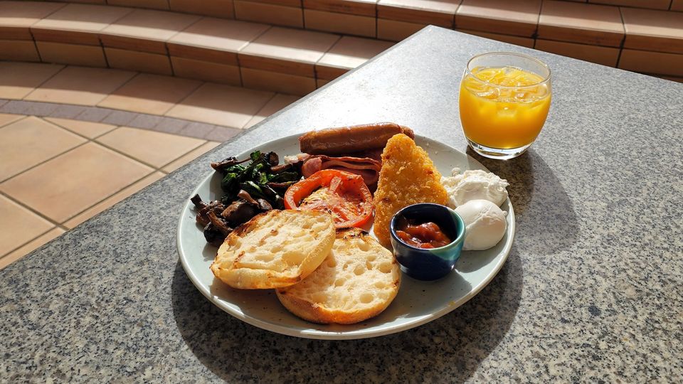 Who doesn't love a cooked breakfast on holidays?
