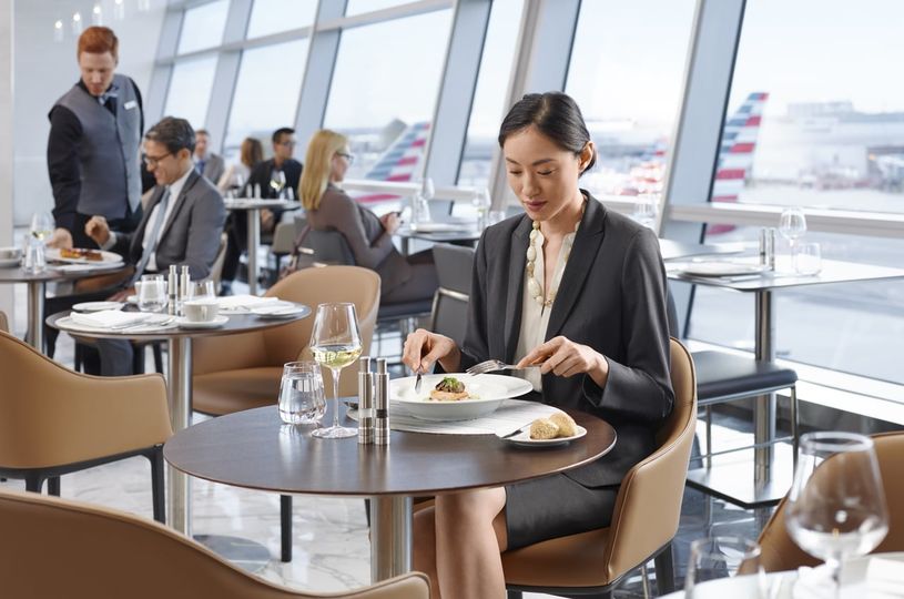 American Airlines' Flagship First Dining features in several Flagship Business lounges.