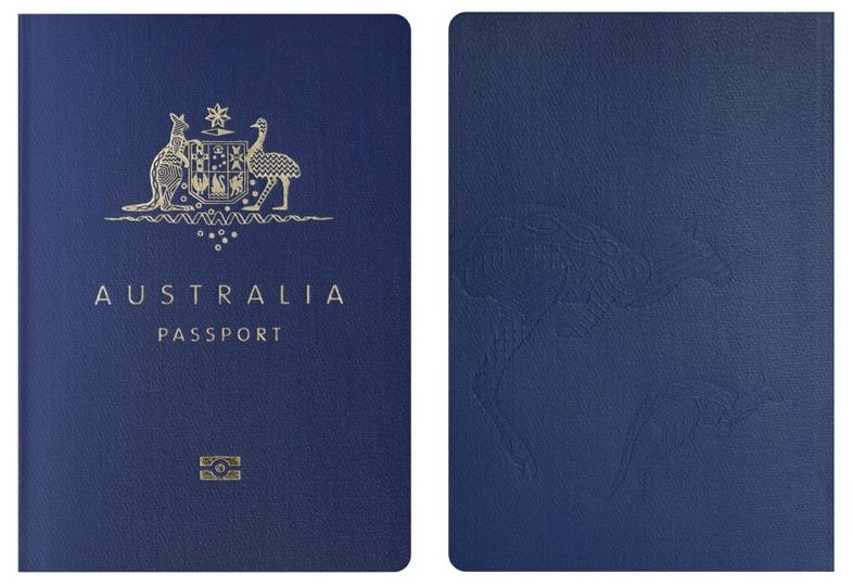 Australia's new-look R series passport.. Department of Foreign Affairs and Trade