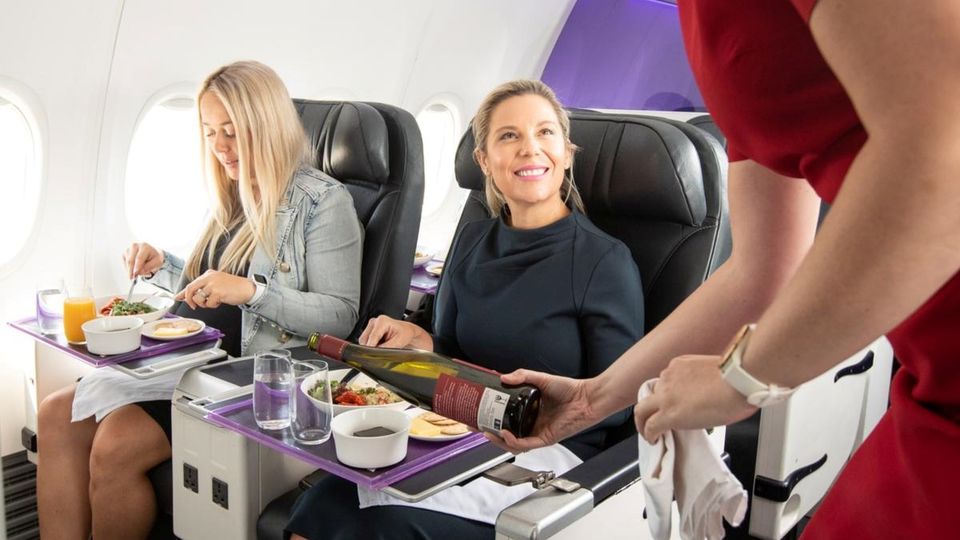 Your KrisFlyer miles will allow you to book and upgrade seats with partner airline, Virgin Australia.
