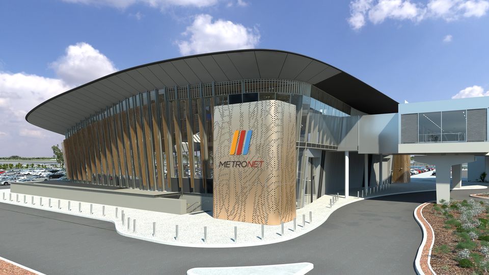 Airport Central is one of two new stations for travellers flying to and from Perth.