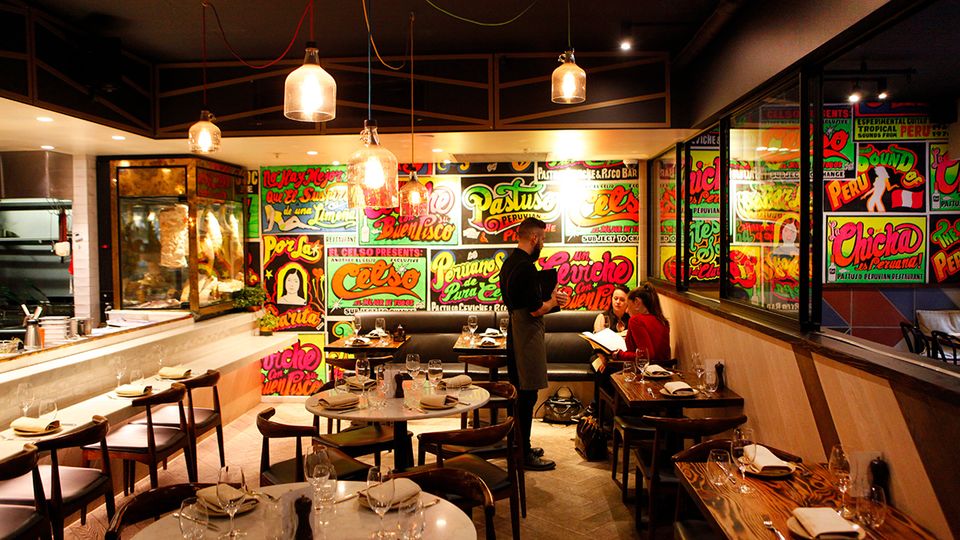 Pastuso cevicheria is a popular hangout on Melbourne's AC/DC Lane.