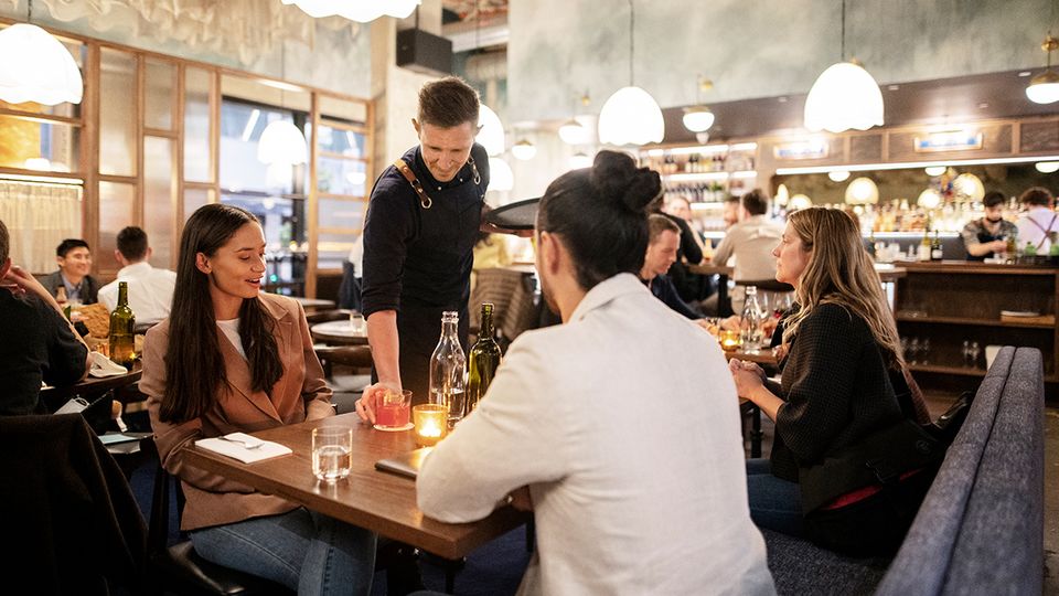 Pearl Diver oyster and cocktail bar on Little Bourke St.. Visit Victoria