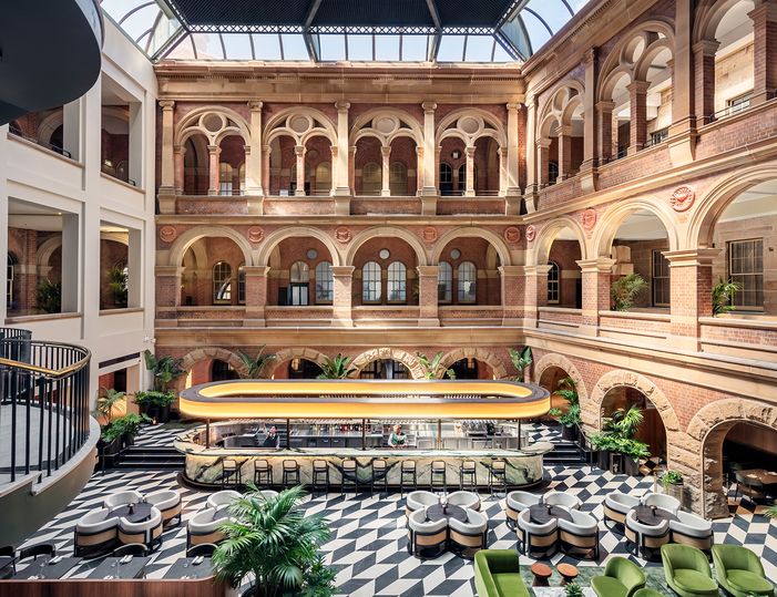 The Treasury is designed a green-filled urban oasis, open all day for dining and drinks.