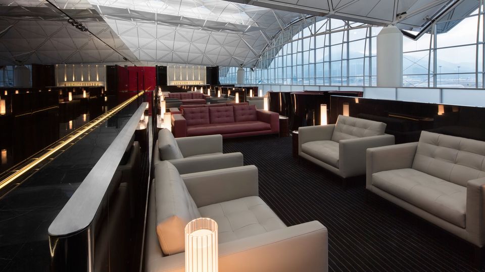 Cathay Pacific's The Wing First lounge.