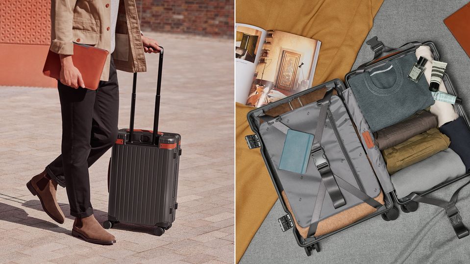 A beautiful yet durable suitcase designed to elevate life on the go