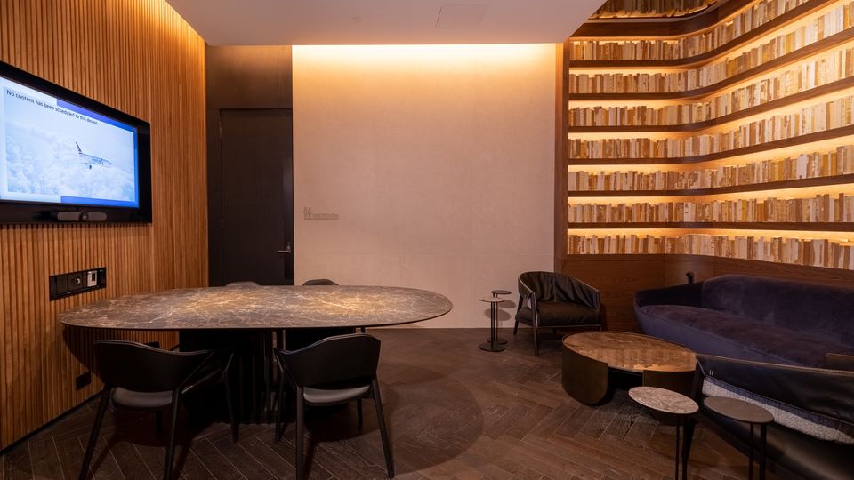 The VIP Room is exclusive to government dignitaries.