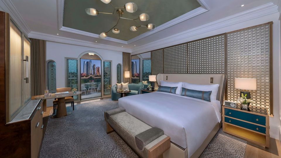 Emirates Palace is a hotel fit for royalty.