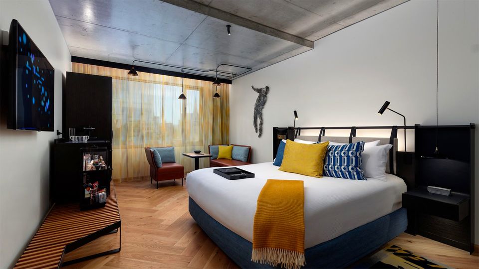 Deluxe King Rooms make an attractive base to explore the city.