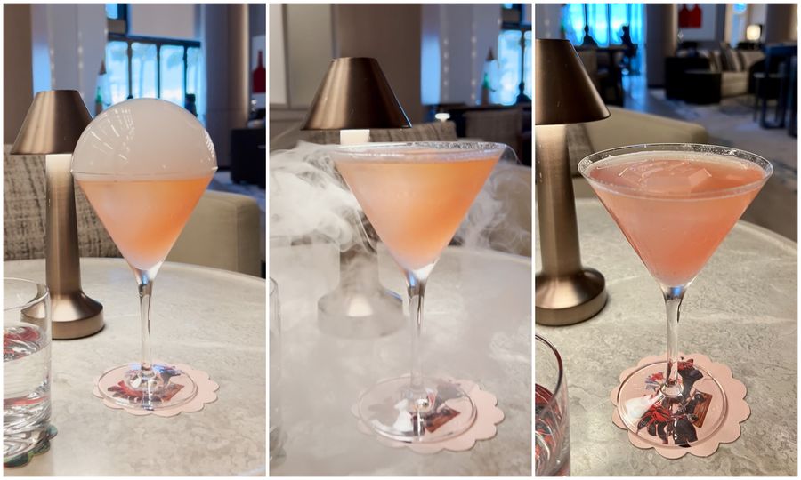 The three stages of The Grand Jewel.