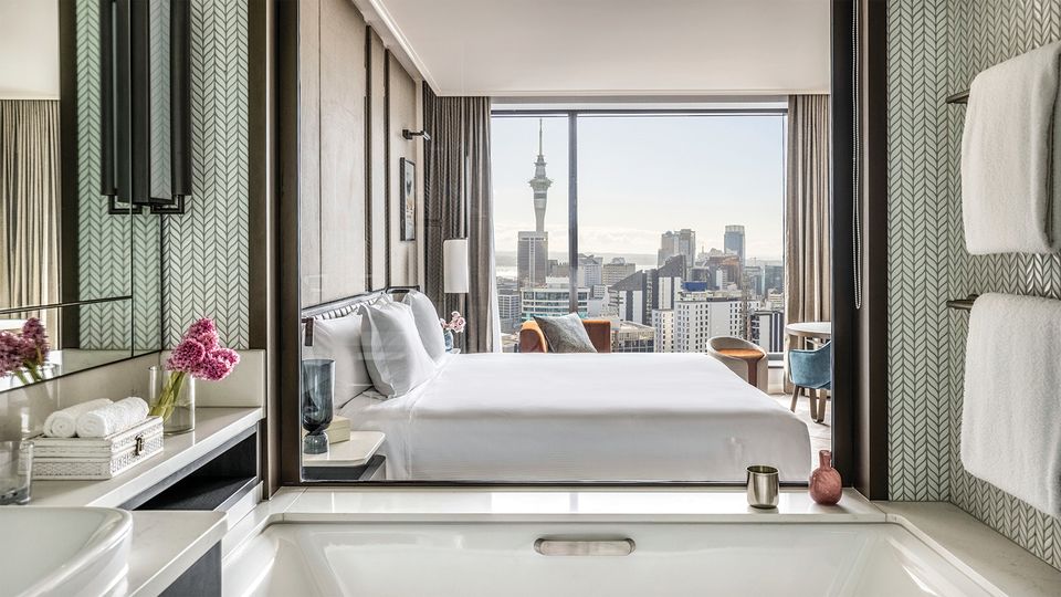 Wake up to views across the city skyline from your Executive Room.