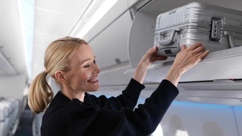 Бизнес класата на Finnair в разглобен вид позволява само ръчен багаж.