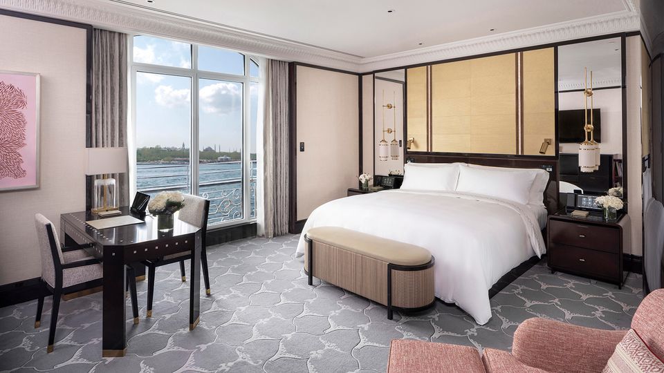 Multi-lingual touch screens allow guests to access everything from lighting controls to local info.