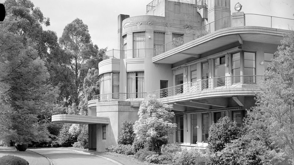 An historic look at the Burnham Beeches mansion, built in 1933.. Burnham Beeches