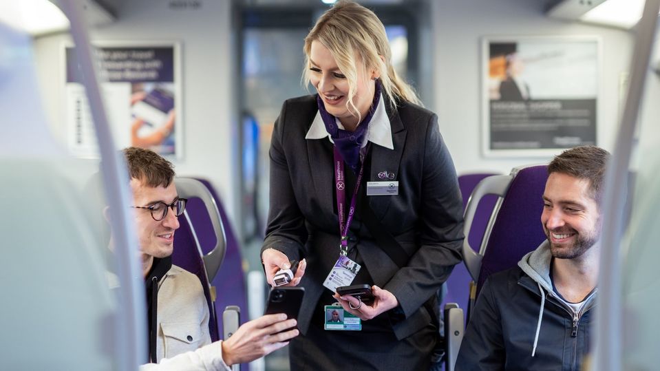Enjoy a first class upgrade on the Heathrow Express.