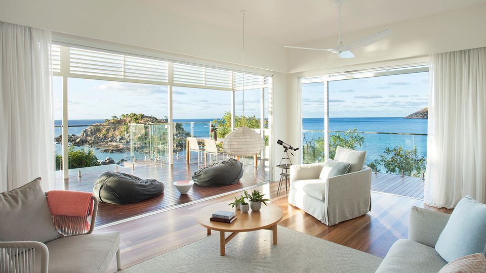 The Pavilion sits atop a soaring ridge commanding panoramic ocean views.