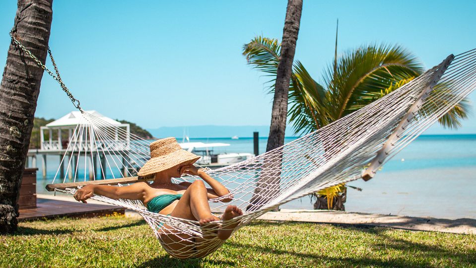There's a beachside hammock with your name on it.
