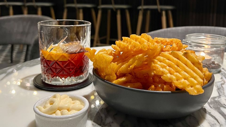 Waffle fries are part of the limited all-day menu.