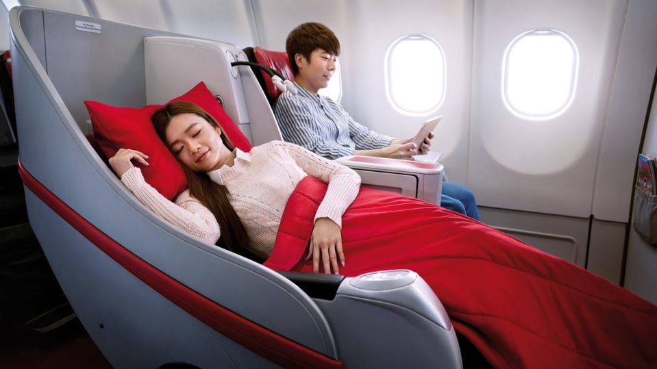 AirAsia's Premium class seats.