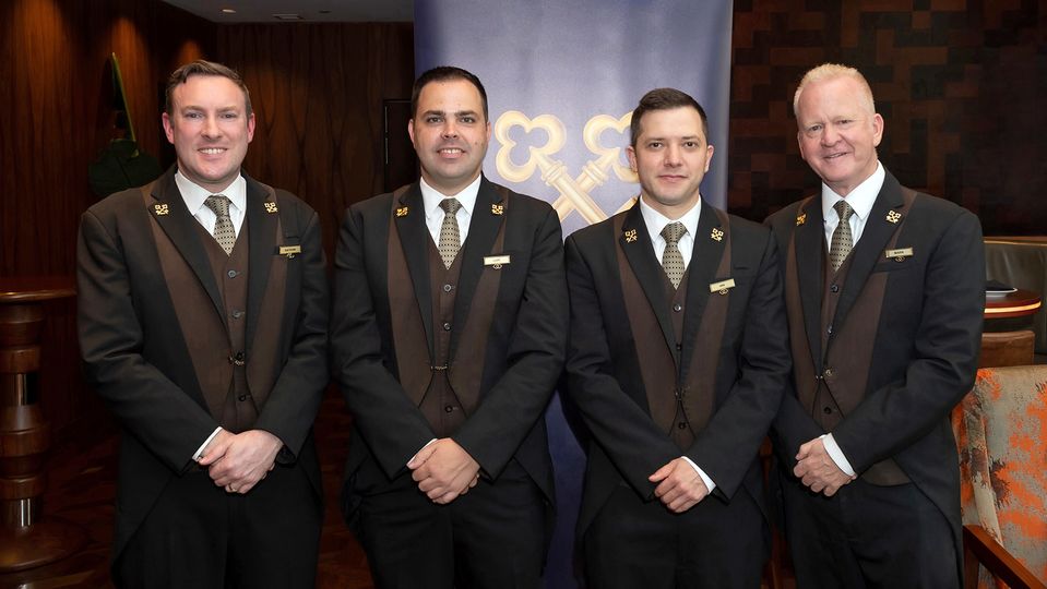 Les Clef d'Or members at the Sofitel Sydney Darling Harbour.