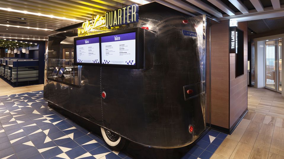 The Latin Quarter at Indulge Food Hall is one of the more popular choices.