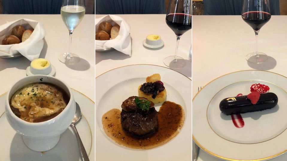 Specialty dining venue Le Bistro was the standout for me.
