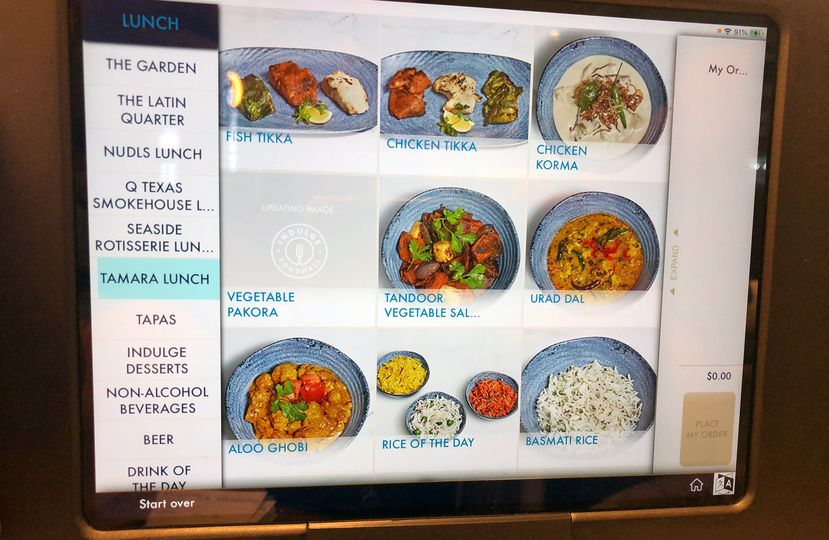 One of the convenient touchscreens.