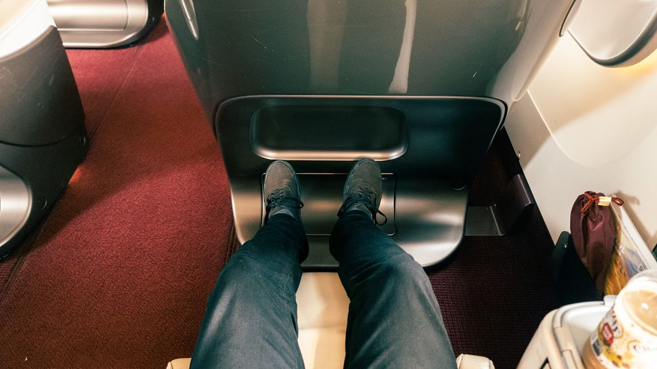 There's ample room to stretch out.