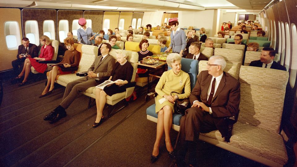 The Boeing 747 made air travel both more affordable and more luxurious.