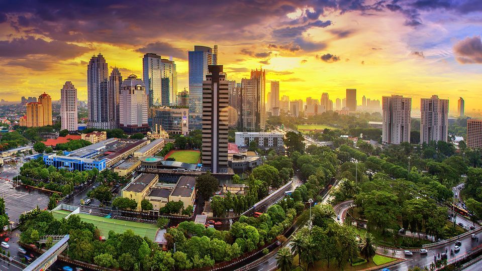 Home to more than 10 million people, central Jakarta is a constant hive of activity.