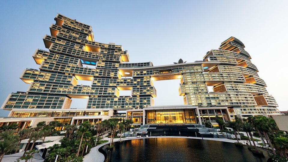 There's nothing understated about this new five star Dubai hotel.