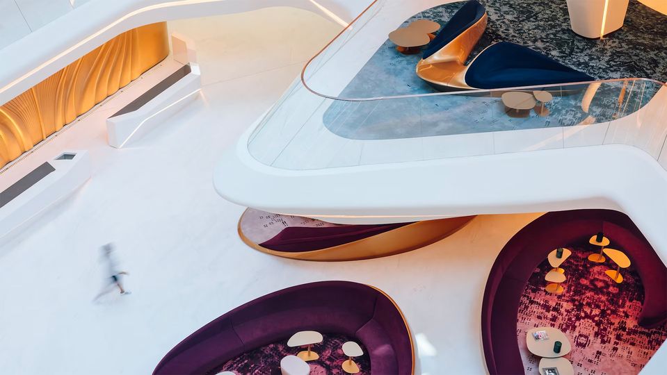 The Zaha Hadid-designed ME Dubai presents a bold vision of the future.