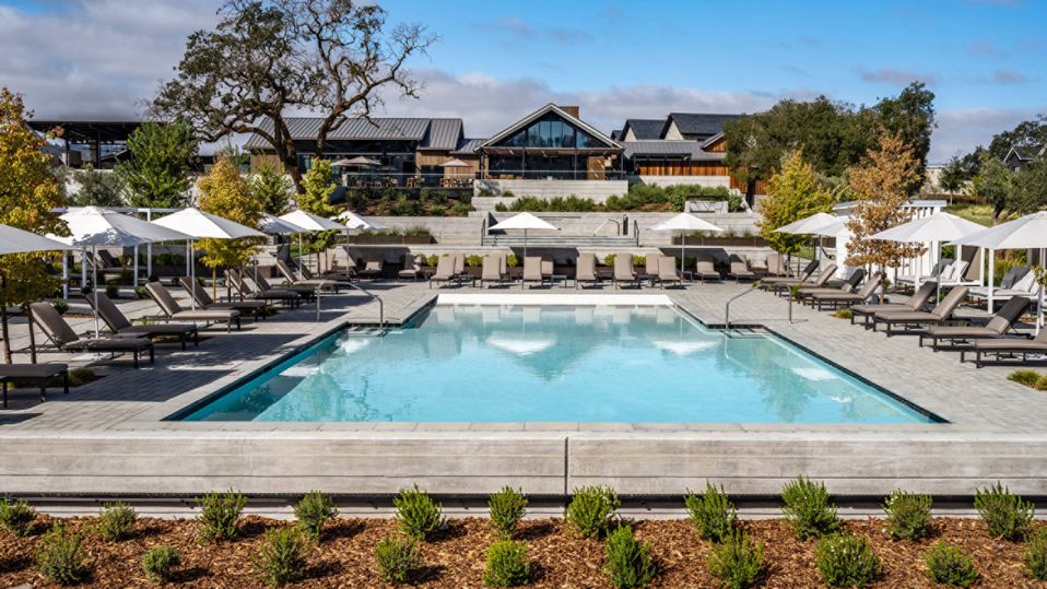 Amid the vines at Four Seasons Resort and Residences Napa Valley.