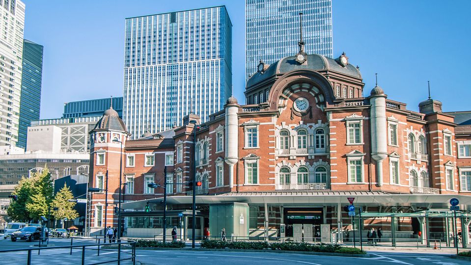 The hotel opened in 1915, just one year after the station.