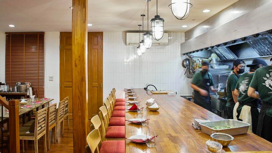 Simply furnished, Samrub Samrub Thai took out number 31 in Asia's 50 Best Restaurants.