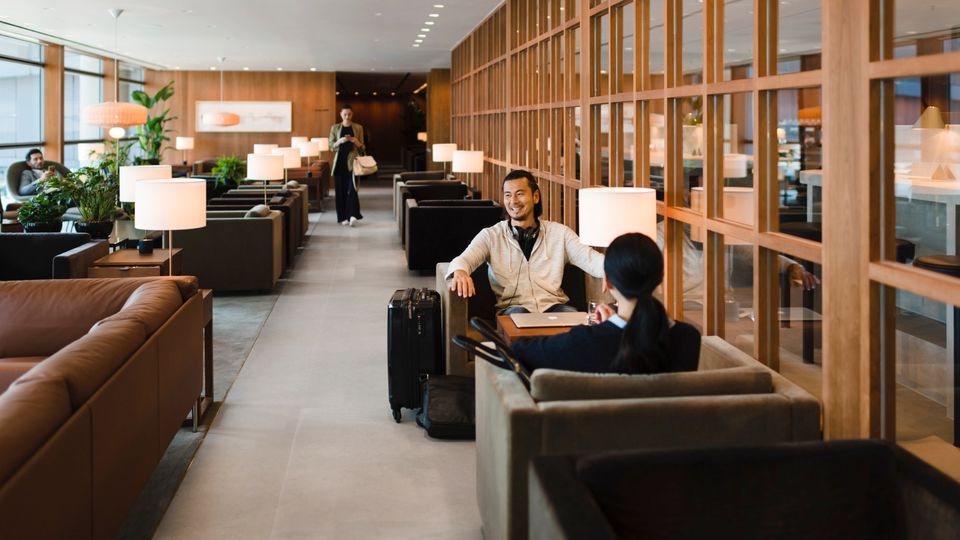 Expect Cathay's Narita refurbishment to make the most of the lounge's airside aspect.