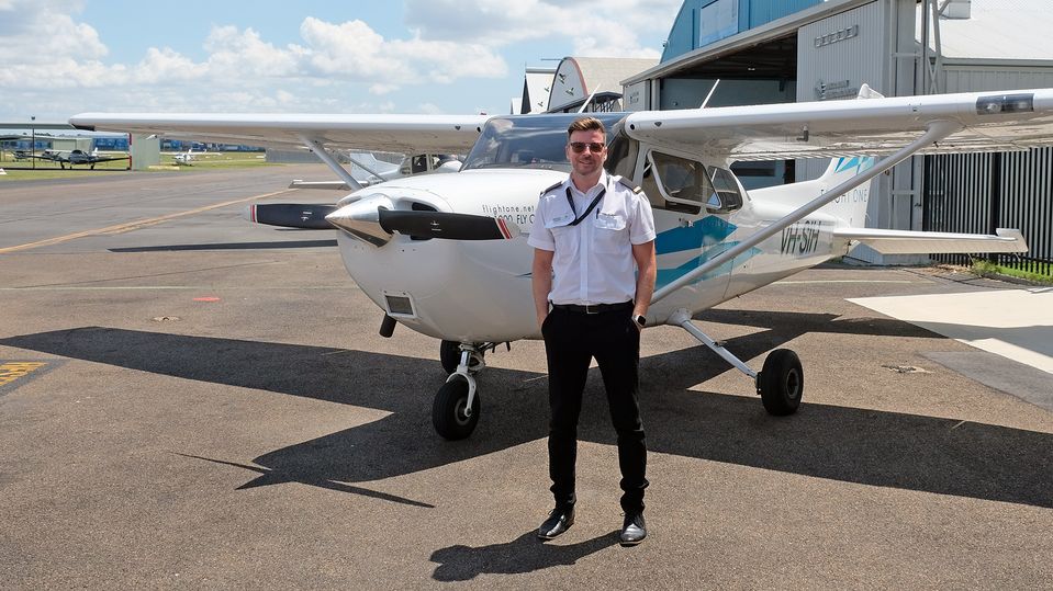 Pilot and Brewairy founder Brendan Lidster.
