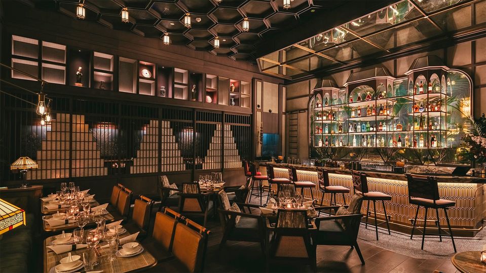 Settle in for an indulgent dining experience at Mott 32 from Malcolm Wood.