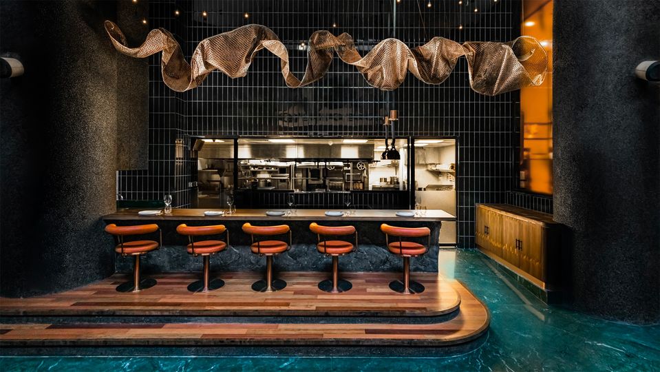 The decor at Jun's is matched by the equally impressive menu.