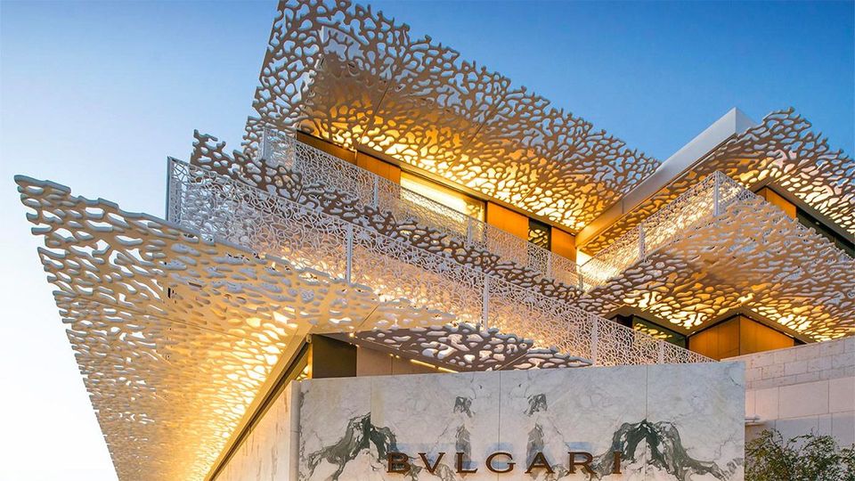 Bulgari Resort Dubai is as beautiful outside as within.