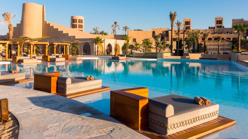 Access to the pool at Terra Solis is available to both day visitors and overnight guests.