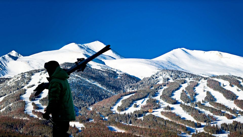 Taking in the sights from 'Breck'.. Breckenridge Ski Resort
