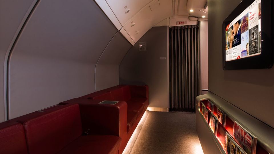 The original Qantas A380 lounge was not overly popular with passengers.