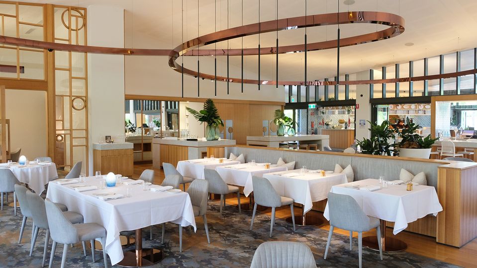 Azure also offers a private dining space.
